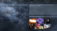 Screenshot of a demogroup's home page